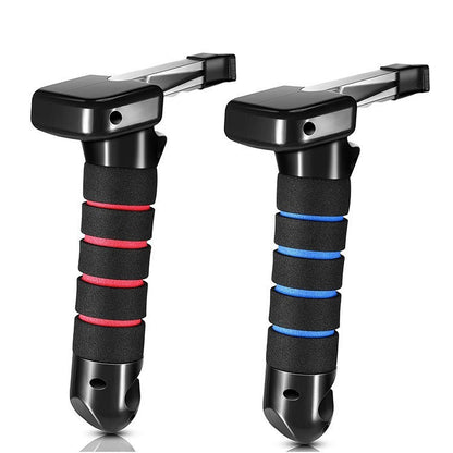 Car Door Assist Handle with Emergency Safety Hammer