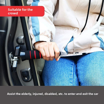 Car Door Assist Handle with Emergency Safety Hammer