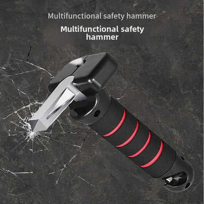 Car Door Assist Handle with Emergency Safety Hammer