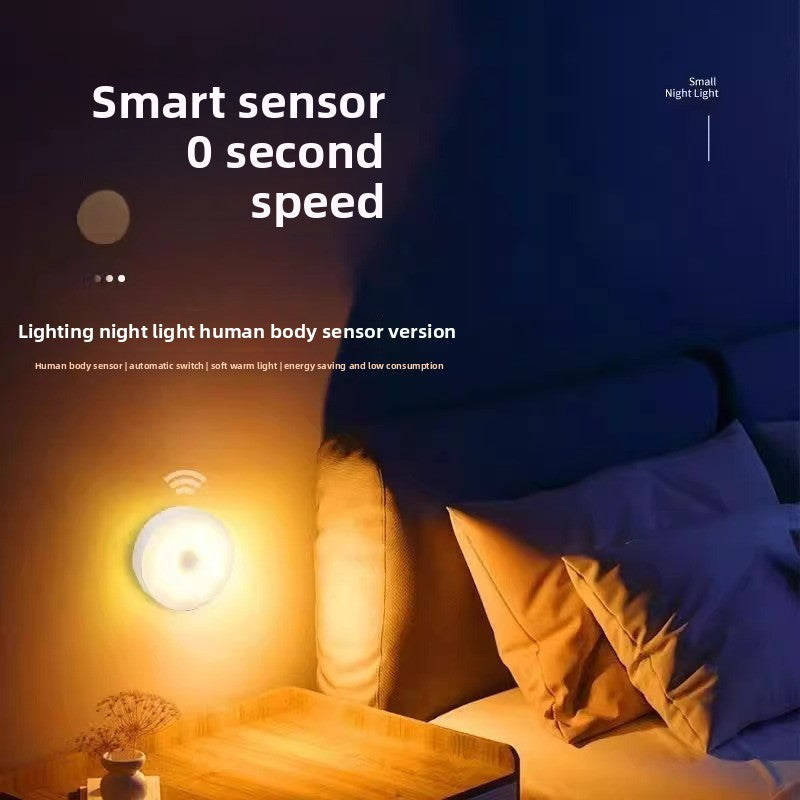 USB Rechargeable Human Sensor Night Light