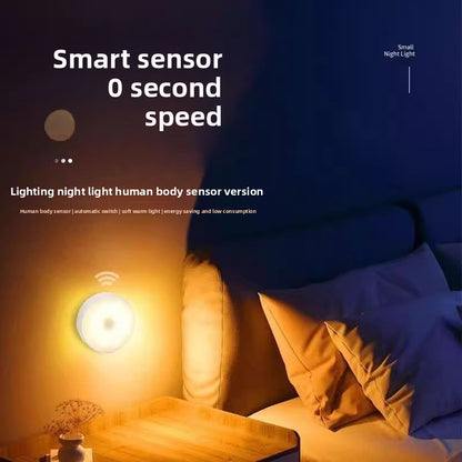 USB Rechargeable Human Sensor Night Light